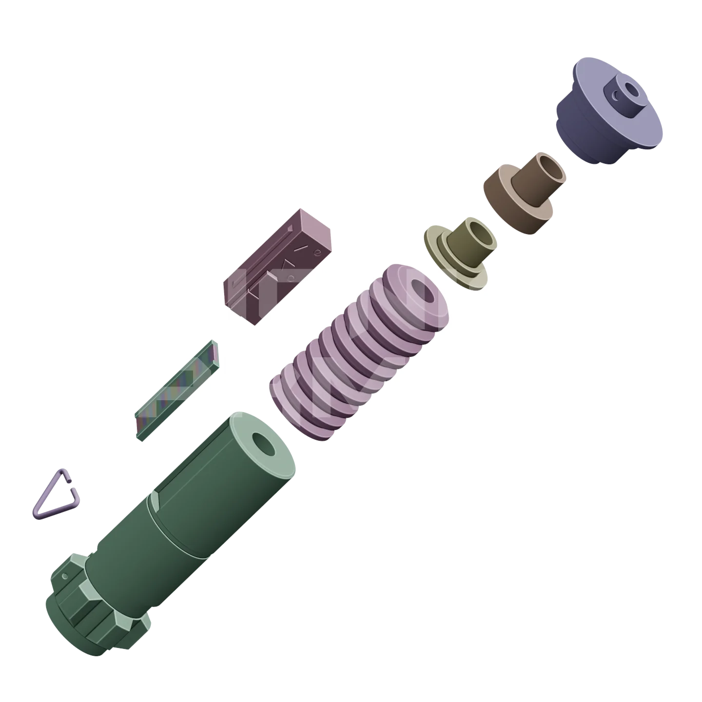 Young Space Wizard Beam Sword 3D Model - Image 2