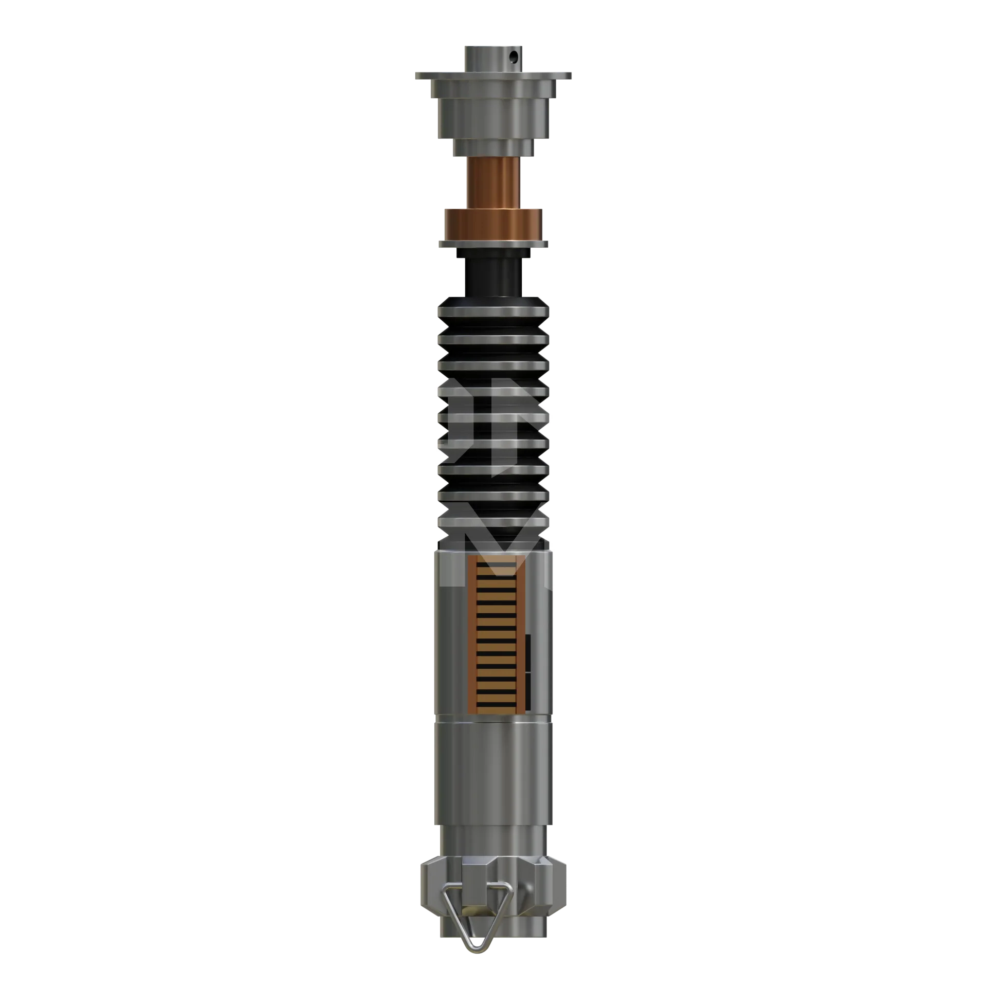 Young Space Wizard Beam Sword 3D Model - Image 4