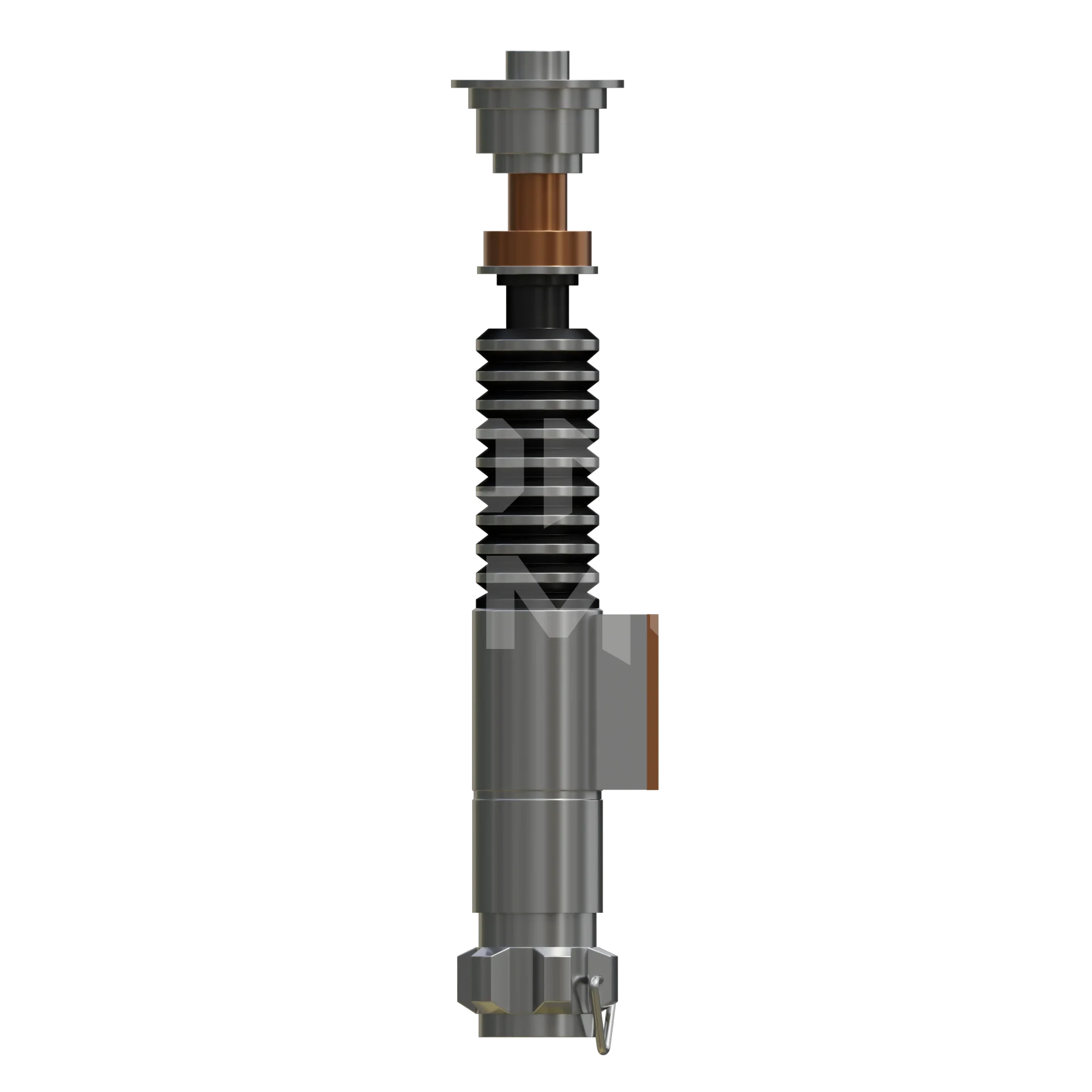Young Space Wizard Beam Sword 3D Model - Image 7