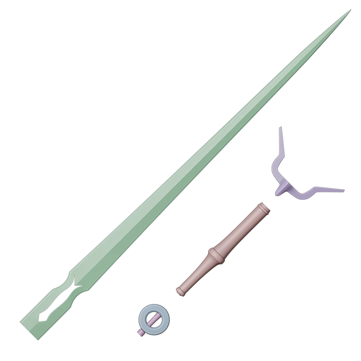 Zireael - Ciri's Sword - Witcher 3 3D Model - Image 2