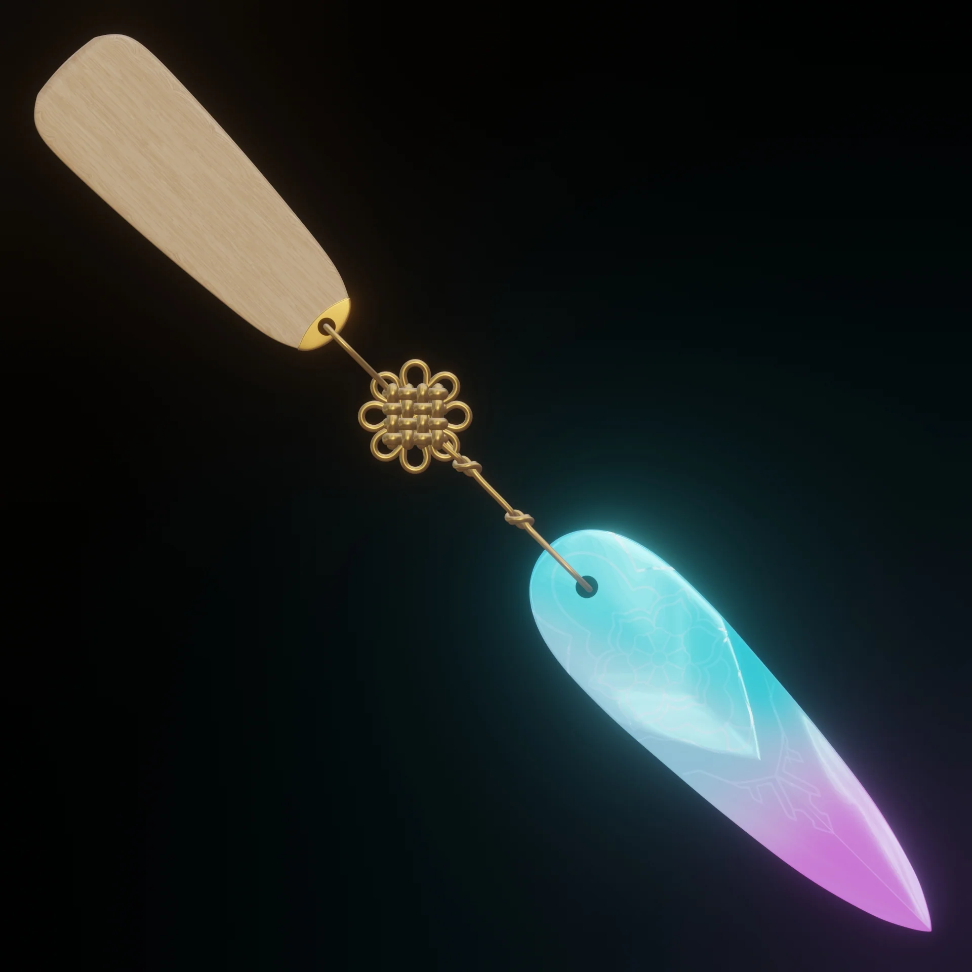 Zoey Dagger 3D Model - Image 3